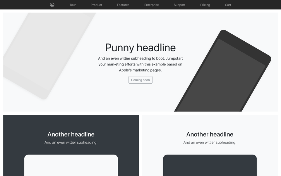 Examples bootstrap