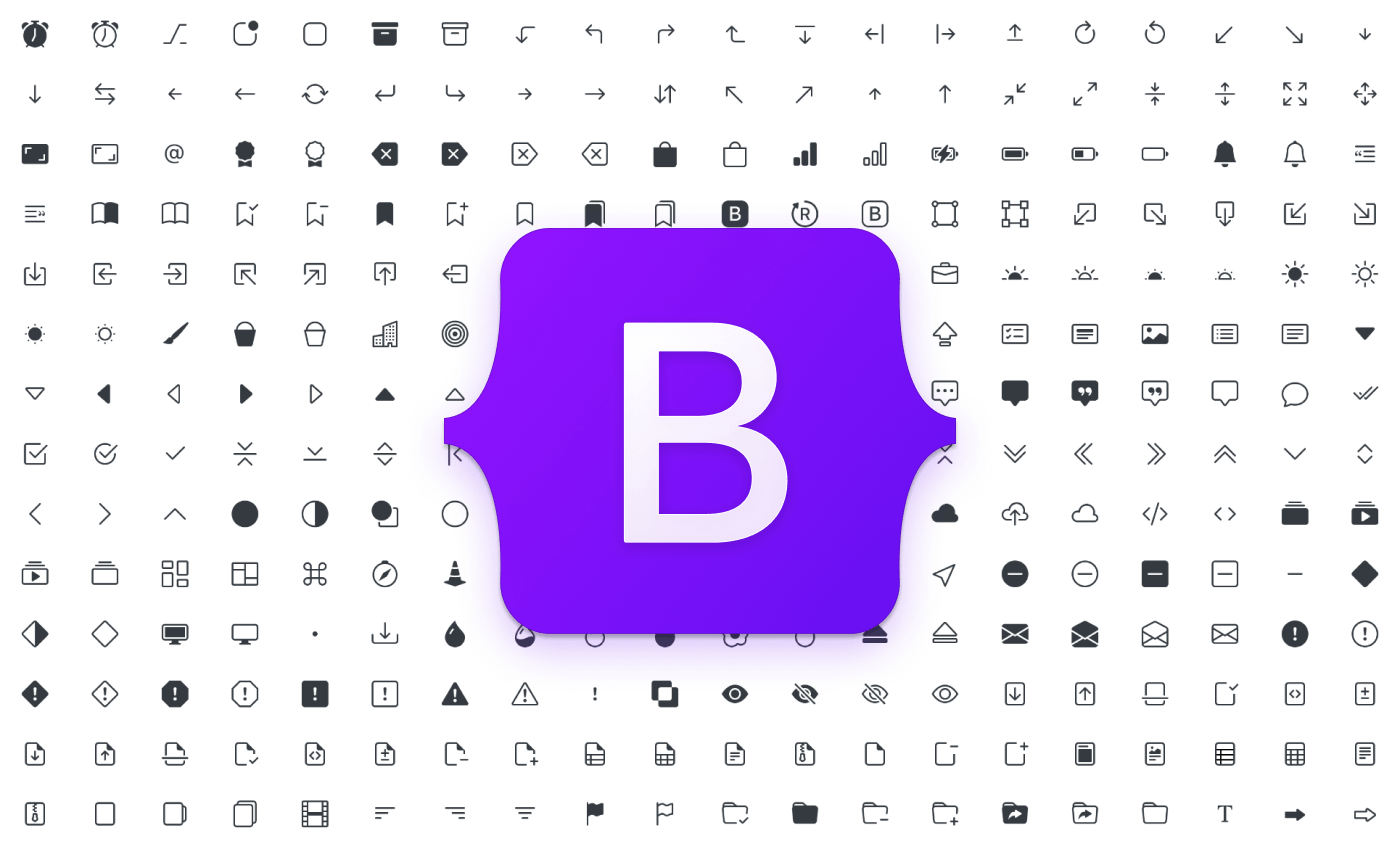 Icons bootstrap v4 6